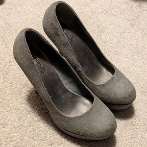 Grey Charlotte Russe High Heels